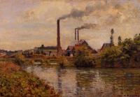 Pissarro, Camille - Factory at Pontoise